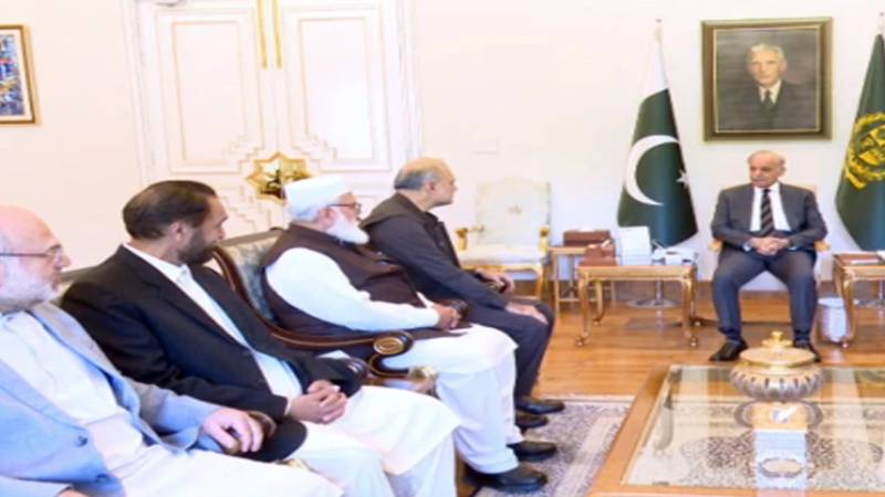 وزیراعظم سے حافظ نعیم کی قیادت میں جماعت اسلامی کے وفد کی ملاقات