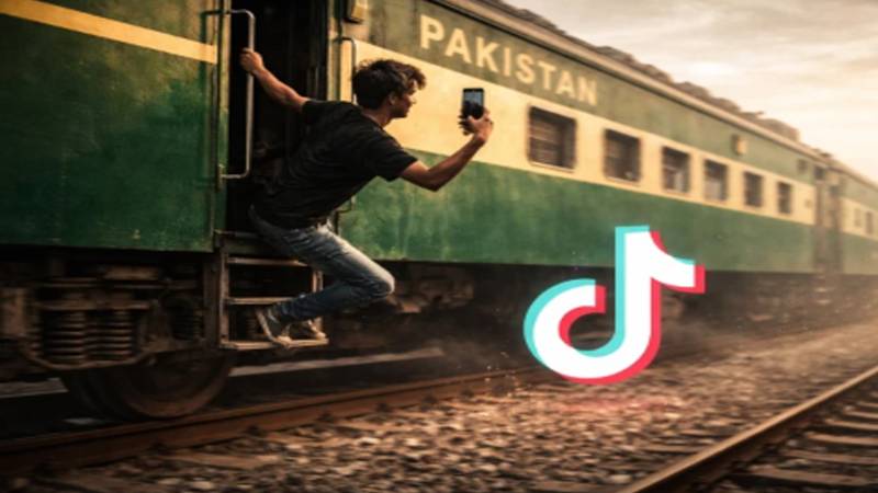 ٹرین پر ٹک ٹاک بناتے ہوئے نوجوان چلتی ٹرین سے گر کر جاں بحق