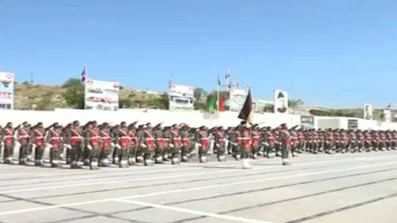 کوئٹہ: وارسک فرنٹیئر کور سینٹر میں 36 ویں کورس کی شاندار پاسنگ آؤٹ پریڈ