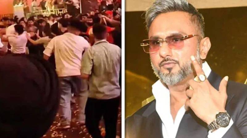 ہنی سنگھ کے لائیو کنسرٹ میں ہاتھا پائی