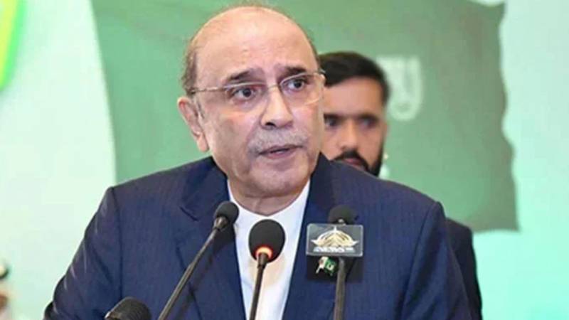 صدر آصف زرداری کی علی لاریجانی پر حملے پر تعزیت و افسوس کا اظہار