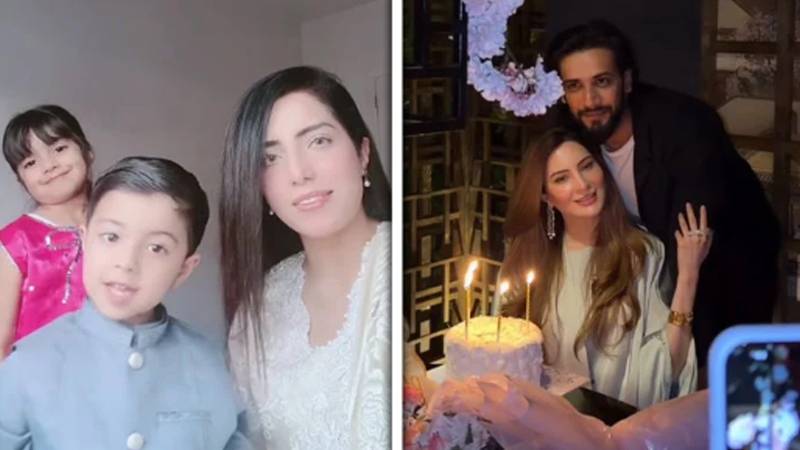 میرا گھر تباہ کرنے والی اب میرے بچوں میں سے ایک لینا چاہتی ہے:ثانیہ اشفاق کا دعویٰ