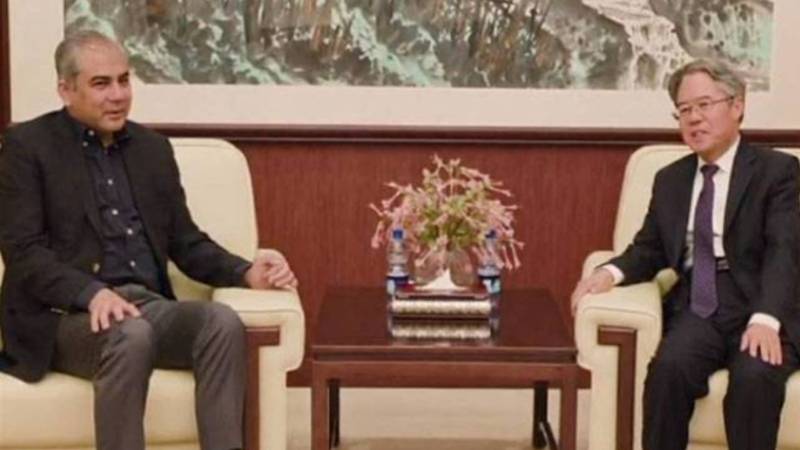 محسن نقوی کا چینی سفارتخانہ دورہ، سکیورٹی اور اقتصادی تعاون پر تبادلہ خیال