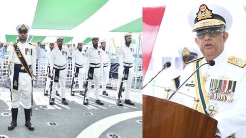 پاکستان کے بحری مفادات کو چیلنج کیا تو بھرپور جواب دیا جائے گا، نیول چیف