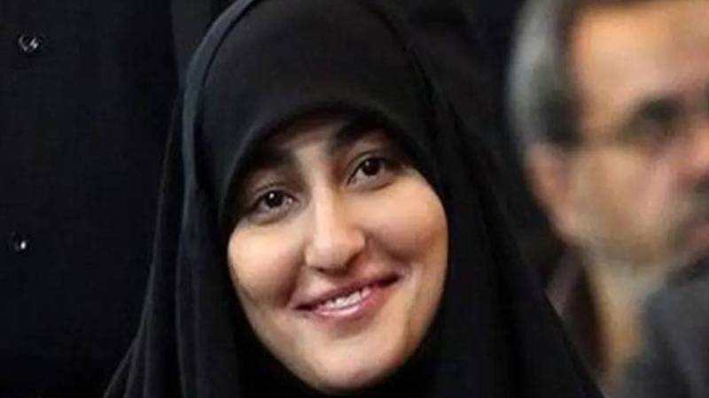 قاسم سلیمانی کے خاندان سے متعلق امریکی دعوے متنازع، زینب سلیمانی کی تردید
