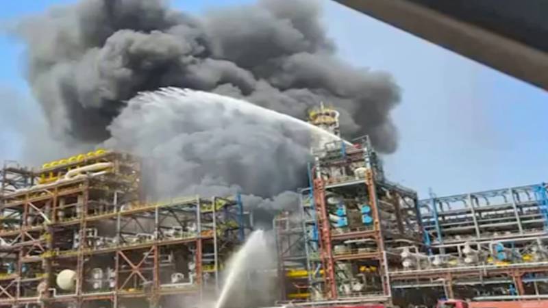 مودی کے افتتاح سے ایک دن قبل راجستھان ریفائنری میں شدید آگ لگنے کا واقعہ 