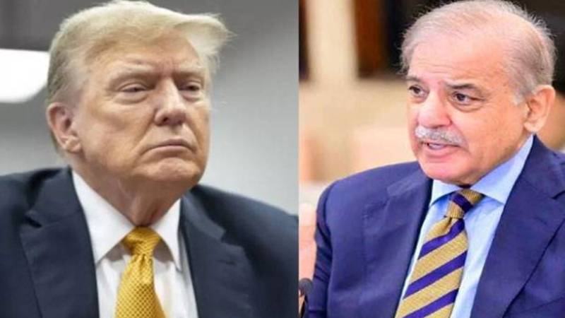 شہباز شریف کا جنگ بندی کی درخواست قبول کرنے پر صدر ٹرمپ کا شکریہ ادا 