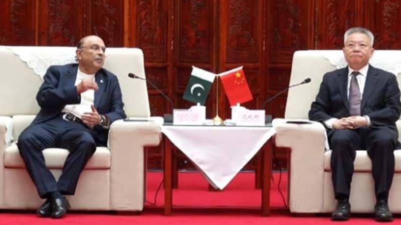صدر زرداری کی چین کے صوبہ ہونان کے پارٹی سیکرٹری اور گورنر سے ملاقات