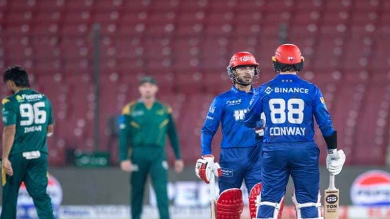  پی ایس ایل 2024 کا آخری گروپ میچ، اسلام آباد یونائیٹڈ نے ملتان سلطانز کو 4 وکٹ سے شکست دیدی