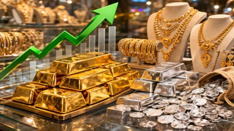 سونے کی قیمت میں مسلسل اضافہ، آج پھر مہنگائی کے نئے ریکارڈ قائم 