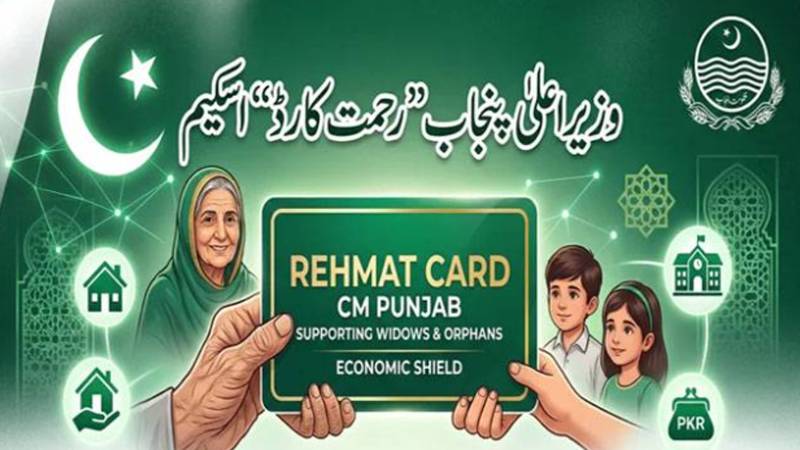 وزیراعلیٰ پنجاب مریم نواز کی جانب سے رحمت کارڈ اسکیم کا آغاز، مستحقین کے لیے مالی امداد کا اعلان 