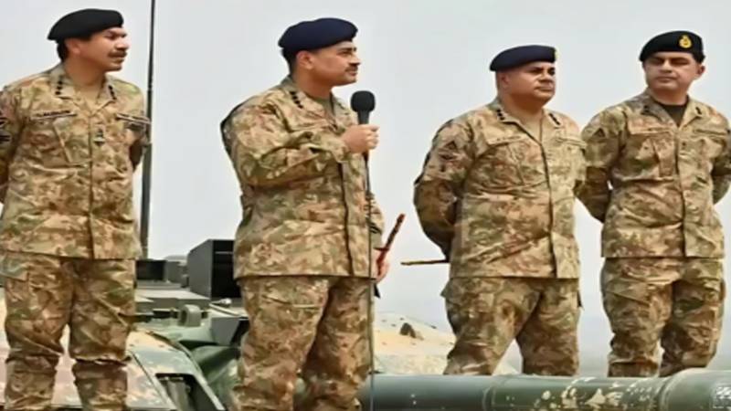 فیلڈ مارشل سید عاصم منیر کا ٹلہ فائرنگ رینج کا دورہ، آپریشنل تیاریوں کی تفصیلی نگرانی 