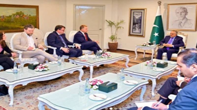 نائب وزیراعظم و وزیر خارجہ اسحاق ڈار سے ناروے کے نائب وزیر خارجہ کی ملاقات، دو طرفہ تعلقات اور خطے کی صورتحال پر تبادلہ خیال