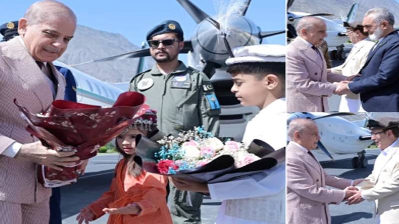 وزیراعظم گلگت بلتستان پہنچ گئے، ترقیاتی منصوبوں کا افتتاح اور دانش اسکولوں کا سنگ بنیاد 