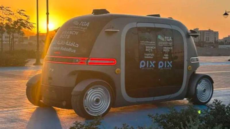 سعودی عرب: مسجدِ قبا میں روبوبس خودکار ٹیکسی سروس کا آغاز
