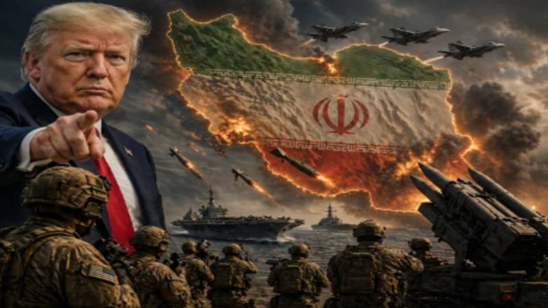 ایران مذاکرات ناکام، ٹرمپ فوجی کارروائی پر غور کرنے لگے:امریکی میڈیا