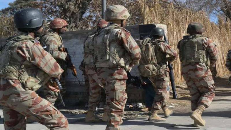 پاک فوج اور ایف سی کا بارکھان میں آپریشن، فتنہ الہندوستان کے سات دہشتگرد ہلاک