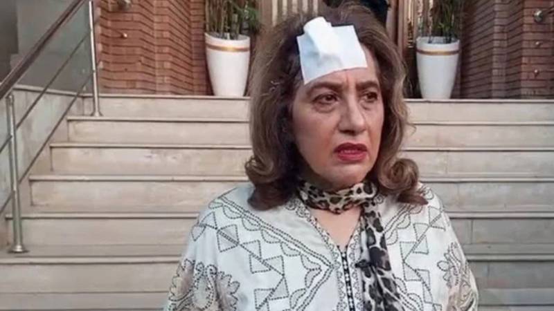 مسلم لیگ ن کی ایم پی اے عظمیٰ کاردار جم میں راڈ لگنے سے زخمی