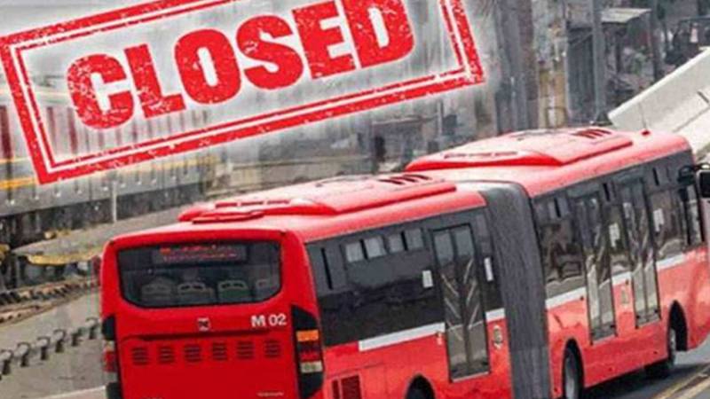 راولپنڈی و اسلام آباد میٹرو سروس معطل، شہری خوار