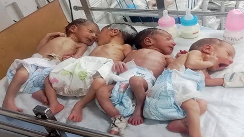 خاتون کے ہاں پانچ دن میں چار بچوں کی پیدائش، طبی ماہرین حیران
