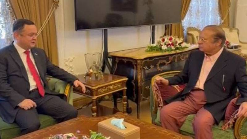نواز شریف اور ازبک سفیر کے درمیان دوطرفہ تعلقات پر گفتگو