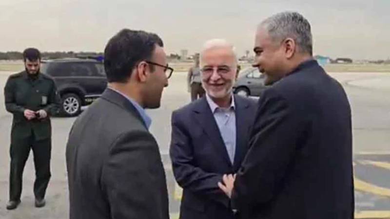 پاکستانی وزیرِ داخلہ محسن نقوی دوبارہ تہران پہنچ گئے