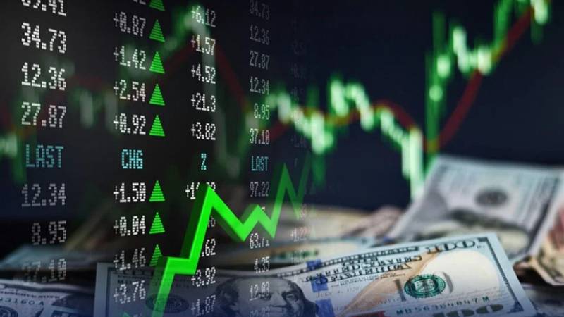 پاکستان اسٹاک میں مثبت رجحان، انڈیکس میں اضافہ؛ ڈالر کی قیمت میں معمولی کمی
