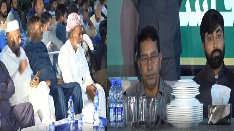  نارووال جموں 4 امیدوارمیاں عمر قاسم کی الیکشن مہم ،استقبالیہ جلسہ