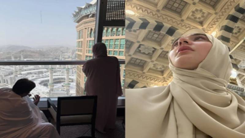 ’’پرانے بوجھ سے آزاد، دل کا سکون‘‘، حج کے بعد درفشاں سلیم کا جذباتی پیغام