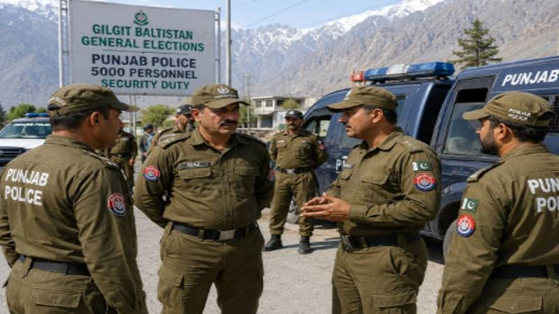گلگت بلتستان انتخابات: پنجاب پولیس کے 5 ہزار اہلکار سیکیورٹی ڈیوٹی پر تعینات