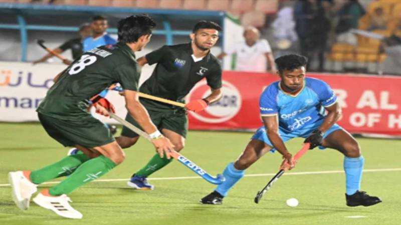پاکستان اور بھارت ہاکی ٹیمیں رواں ماہ دو بار آمنے سامنے آئیں گی