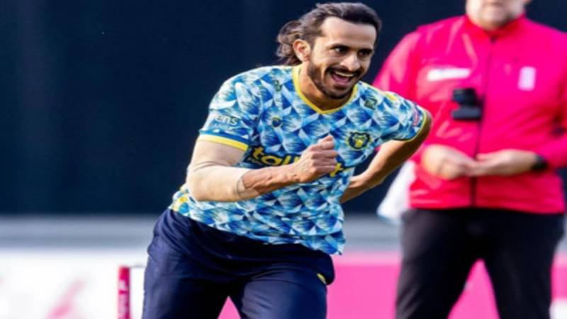 حسن علی نے ٹی ٹوئنٹی کرکٹ میں بڑا ریکارڈ اپنے نام کر لیا
