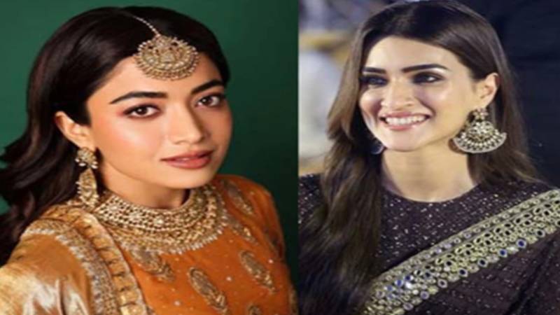 بے قابو ہجوم سے رشمیکا مندانا کو بچانے کے لیے کریتی سینن ڈھال بن گئیں، ویڈیو وائرل