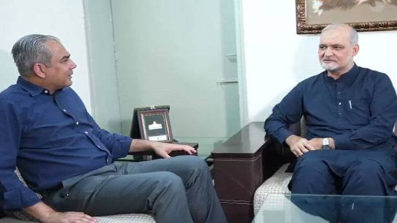 محسن نقوی اور حافظ نعیم کی ملاقات، ایران امریکہ مفاہمت پر تبادلہ خیال