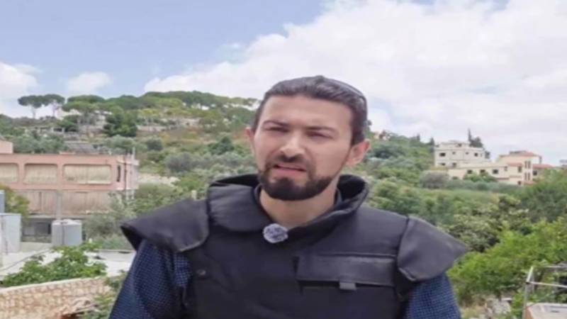 جنوبی لبنان میں اسرائیلی حملوں کی کوریج کے دوران صحافی زخمی