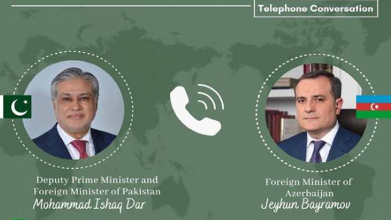 آذربائیجان کا پاکستان کے سفارتی کردار کو خراجِ تحسین، اسحاق ڈار سے جیہون بائرموف کا رابطہ