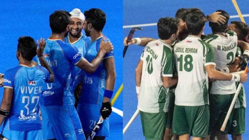 پرو ہاکی لیگ کے چوتھے مرحلے میں پاکستان اور بھارت آمنے سامنے