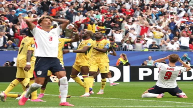 فیفا ورلڈ کپ 2026: انگلینڈ اور گھانا کا سخت مقابلہ، میچ بغیر گول کے برابر