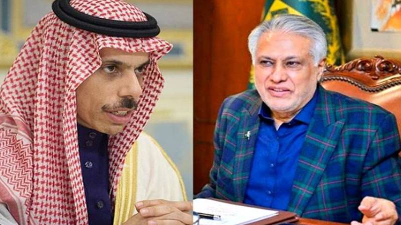 اسحاق ڈار اور سعودی وزیر خارجہ کا رابطہ، دوحہ مذاکرات کی مثبت پیش رفت پر اطمینان کا اظہار