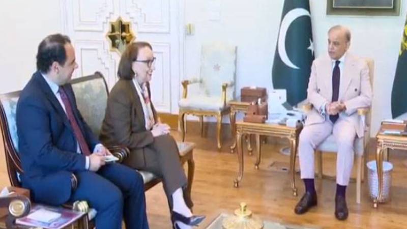 وزیراعظم سے ربیکا گرینسپن کی ملاقات، عالمی امن پر تبادلۂ خیال