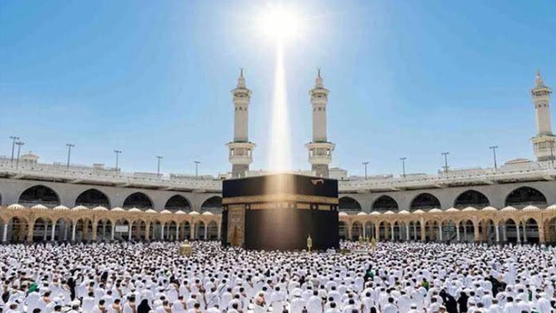 آج سورج عین خانہ کعبہ کے اوپر ہوگا،