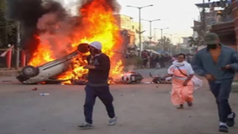 منی پور میں حالات پھر کشیدہ، مظاہرین اور سیکیورٹی فورسز آمنے سامنے