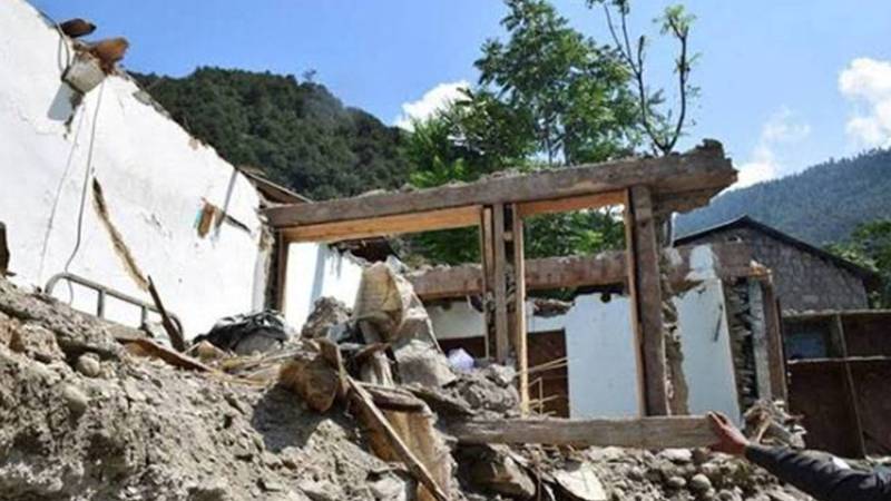 آزاد کشمیر میں بارشوں کا قہر، 3 افراد جاں بحق، 212 مکانات متاثر