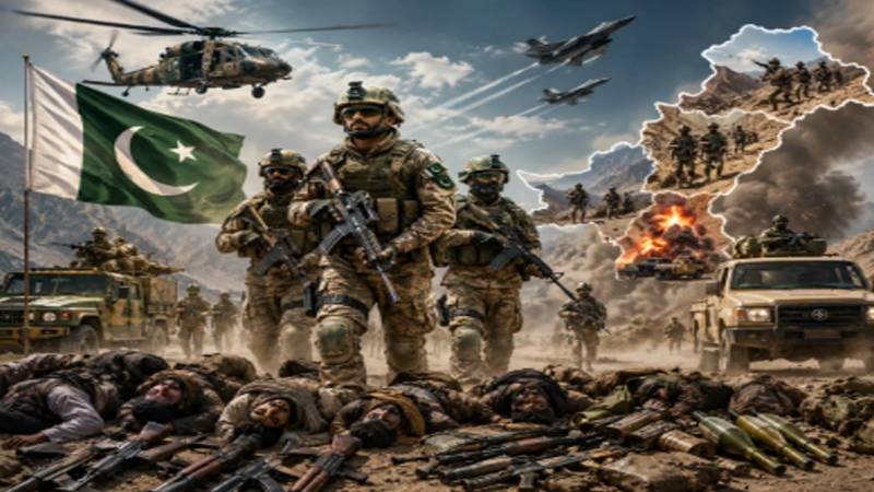 خیبر پختونخوا میں سیکیورٹی فورسز کی کارروائی، کئی دہشتگرد ہلاک، اسلحہ برآمد