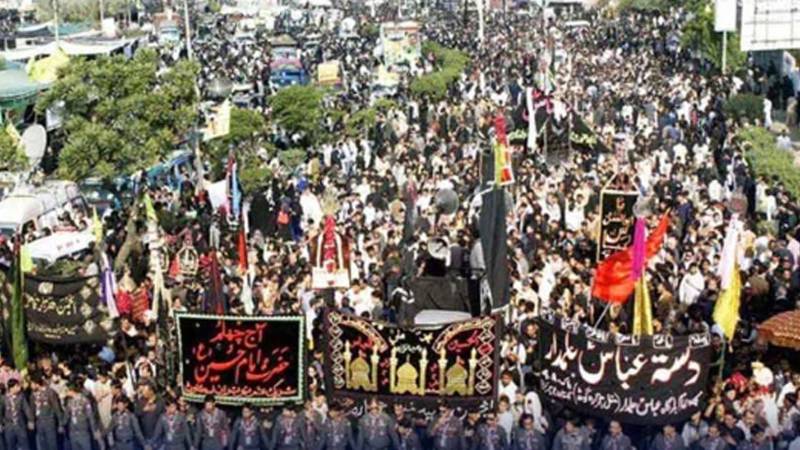 یومِ چہلمِ امام حسینؓ، ملک بھر میں جلوس جاری، سیکیورٹی کے سخت انتظامات