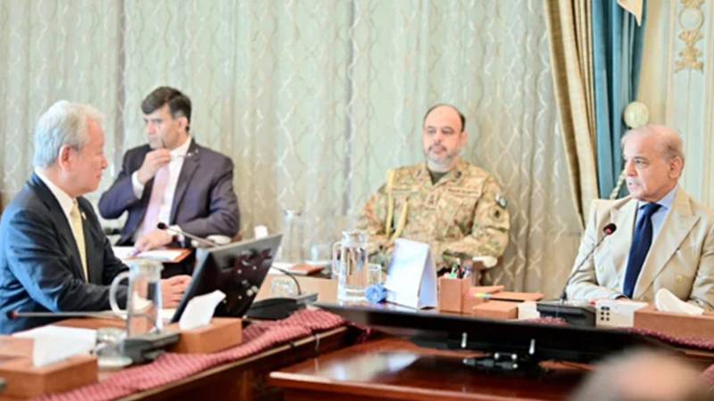 وزیراعظم شہباز شریف اور جائیکا صدر کی ملاقات، پاکستان جاپان تعاون بڑھانے پر اتفاق