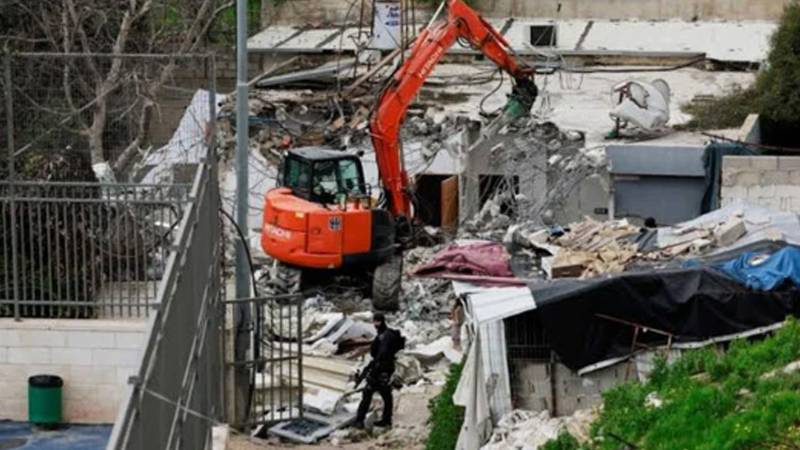 سلوان میں فلسطینی خاندانوں کے گھروں کی مسماری، اسرائیلی وکیل نے اسے نسلی صفائی قرار دے دیا