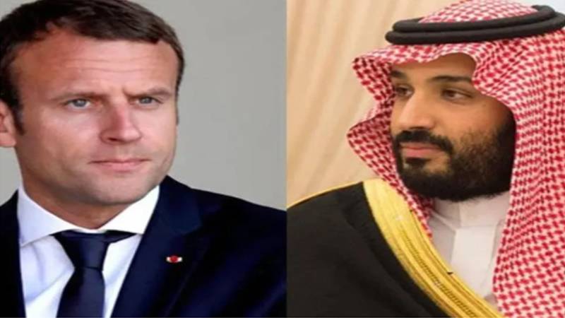 محمد بن سلمان اور میکرون کے درمیان اہم ٹیلی فونک بات چیت، بحری سلامتی اور باہمی تعلقات پر تبادلہ خیال