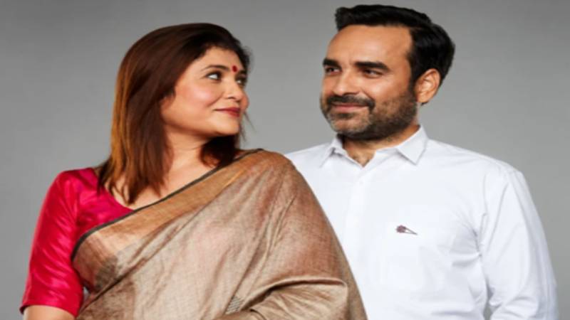پنکج ترپاٹھی کا انٹرویو میں بھی اہلیہ کے لیے پیار بھرا شکوہ، لائیو شو میں نظر انداز نہ کر سکے