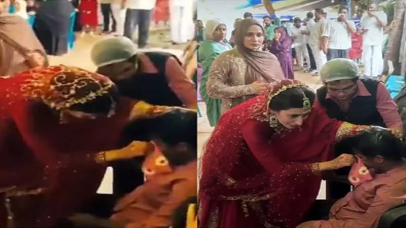 ڈاکٹر دلہن کی شادی چھوڑ کر مریضوں کی جان بچانے والی ویڈیو سوشل میڈیا پر وائرل